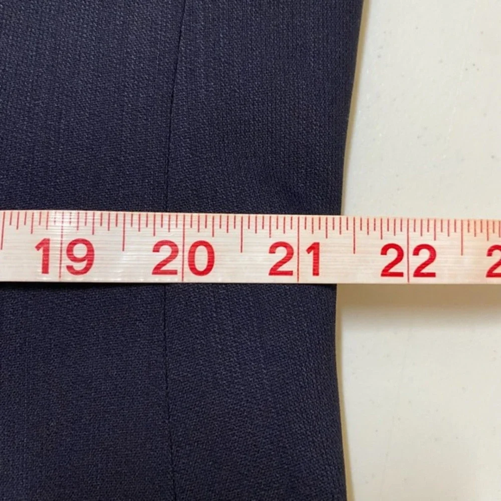Vtg Hugo Boss Blazer Mens 42R Navy‎ Virgin Wool Made in USA Minimalist Luxury